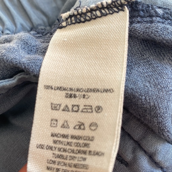 Free People S Linen High Waist Pant - Picture 11 of 12